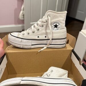 Converse Off-White Platform High-Tops
